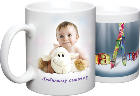 Кружка белая